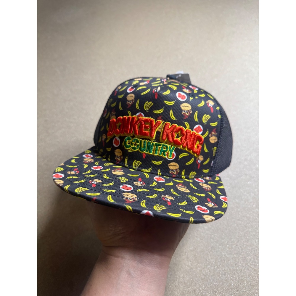 Super Nintendo World Donkey Kong Country Trucker Hat Universal Orlando Resort - Picture 2 of 7